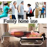 Lit de massage chiropratique portable à traction cervicale électrique avec télécommande et programmes multiples