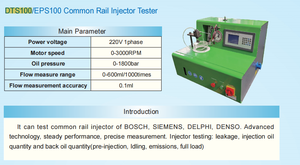 Machine de test d'injecteurs Common Rail DTS100 EPS100 avec fonction de test CRIN4 - Product Image 2