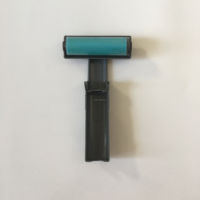 Qingle Travel Folding Wasch bar drehen Mini Lint Roller/ Sticky Lint Roller Brush für Tierfell Haars taub entfernen