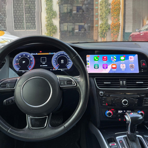 ZWNAV Pantalla de Navegación Multimedia de 12.3 Pulgadas, Pantalla de Navegación Virtual de 10.25 Pulgadas, Android 15, GPS para <span class=keywords><strong>Audi</strong></span> <span class=keywords><strong>A4</strong></span> <span class=keywords><strong>2009</strong></span>-2016, WiFi 4G - Product Image 1