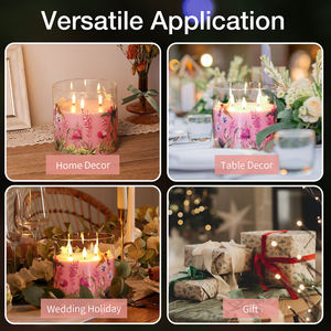 Vela LED Ecológica Mermei con Certificación CE, sin Llama, de Cera de Parafina, Funciona con Pilas, para Decoración del Hogar - Product Image 6