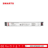 Courant constant linéaire DALI-2 D4I PUSH Dimmable Led Alimentation Boîtier en acier 1600mA Led Driver 60w