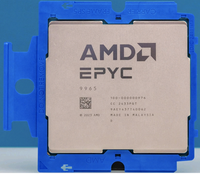 AMD 9965 2.25GHz 192 Core 384 Threads 9375F 9475F 9575F 9555 9655 9755 9654P 9654 360W Prosesor untuk CPU Server