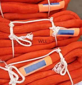 <span class=keywords><strong>Eslinga</strong></span> Circular de Doble Trenzado de UHMWPE de 30T con Grilletes Blandos para Remolque Marítimo, Elevación y <span class=keywords><strong>Amarre</strong></span> de Embarcaciones - Product Image 2