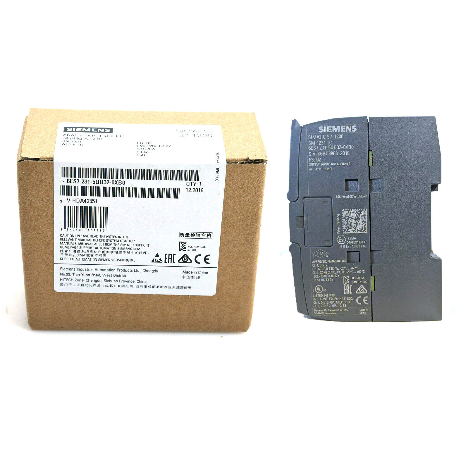 Brandneue Originalverpackungen 6ES7214-1HG40-0XB0 S7-1200****^^^^ https://www.siboasi.com