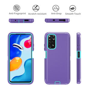 Custodia per difesa pesante per <span class=keywords><strong>Xiaomi</strong></span> MI <span class=keywords><strong>11T</strong></span> <span class=keywords><strong>Cover</strong></span> posteriore Mobile di protezione completa con Clip da cintura fondina campione libero - Product Image 2