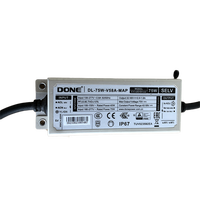 Module de driver LED étanche 75W pour projecteur, boîtier en aluminium IP67, éclairage LED à intensité variable