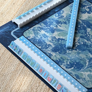 Tappetino da gioco Manjong dipinto con motivo floreale, Bellissimi Inizi: Tappetino per Mahjong Americano per Principianti e Avanzati - Product Image 3