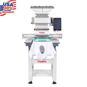 Máquina de Bordar Computarizada de 1 Cabezal y 15 Agujas, en Stock en Almacén de EE. UU., Lista para Enviar, Entrega Rápida, Máquina Automática para Gorras y Camisetas - Product Image 2