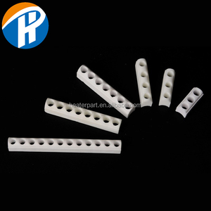 Bande chauffante à haute <span class=keywords><strong>résistance</strong></span> à l'abrasion, isolateur en céramique, longues bandes rectangulaires en céramique de stéatite - Product Image 5