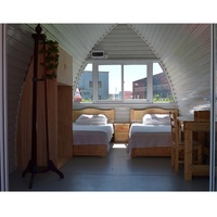 Cabane préfabriquée de luxe AH-FC5085 à construction rapide Maison de camping mobile à vendre