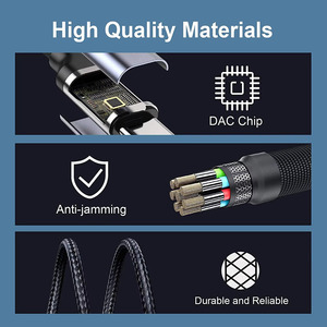<span class=keywords><strong>Cable</strong></span> auxiliar USB C tipo C macho a conector macho de 3,5mm, adaptador de extensión, <span class=keywords><strong>cable</strong></span> de <span class=keywords><strong>Audio</strong></span> para altavoz estéreo de coche, auriculares Samsung Galaxy S23 - Product Image 4