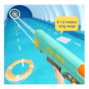 2022 Custom <b>Small</b> Adult Gun Water Summer Toys High Pressure Automatically Most Powerful Plastic Water Gun - Product Image 3