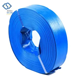 Flat Pvc Pipe Lay Flat Hose Rubber Irrigation Hose Water Pump Hose