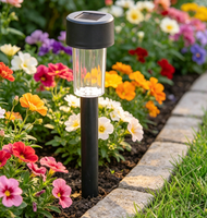 Lampe solaire LED à piquet, étanche, pour jardin, allée, pelouse, cour, décoration extérieure