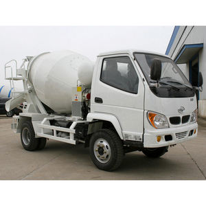 Camion malaxeur à béton mobile autochargeur d'occasion du fabricant chinois, avec 2 roulements, moteur, engrenage et PLC - Product Image 4