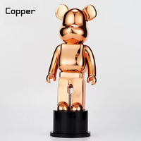 Fabricants chinois en gros pas cher résine or argent cuivre violent ours trophée sport trophée personnalisé