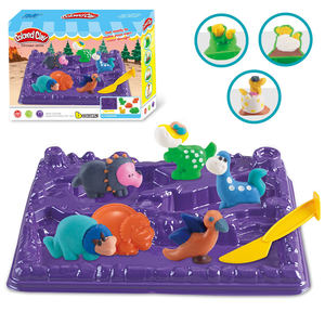 Kids DIY <strong>Clay</strong> Kids Animal Dinosaur Hill <strong>Plate</strong> Colored <strong>Clay</strong> Toy Plasticine Modeling <strong>Clay</strong> Toy Creations Tool Playdough Toys - Product Image 5