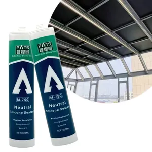 Curtain Wall Silicone Glue Neutral Structural Silicone Sealant Best Quality Fast Cure Aluminium To Metal