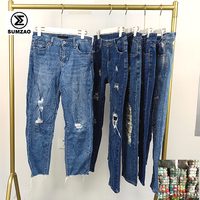 Vêtements d'occasion Sumzao : Balles de jeans et pantalons pour femmes, vêtements de seconde main de qualité Ukay Ukay