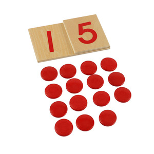 MA008 Puzzle Numerico 1-10, Materiale Matematico Educativo in Legno, Attrezzatura Montessori per Bambini - Product Image 2