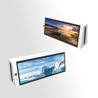 Urban Mobility AI-Powered 4K IP65 LCD Ad Screen 3000 Nit Brillo Ajustable LED Pantalla de video al aire libre Póster digital para la ciudad