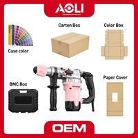 Kit combiné personnalisé 21V en acier inoxydable avec batterie 3.0Ah, perceuse à percussion électrique sans fil 3-en-1, meuleuse d'angle et outil sans balais