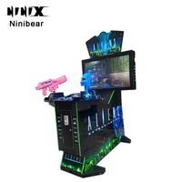 Machine d'arcade vidéo 42 pouces à monnayeur pour 2 joueurs, jeu de tir et d'extermination Aliens, en métal, 110/220V, prix usine