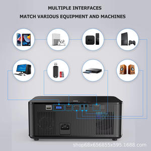 Phoenix Smart Z2 4K HD Ultra-Clear Hotel Proyector para el hogar Android 12 LED 5G US Direct Projection Home Theater para sala de estar - Product Image 2