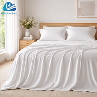 Ensemble de draps en bambou respirant naturel pur certifié OEKO-TEX et approuvé GOTS, taille Queen, 6 pièces