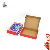 Boîtes d'emballage cadeau de Noël écologiques haut de gamme personnalisées, papier kraft, impression offset, logo, design réutilisable pour les cadeaux de fêtes