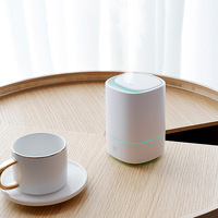 Diffuseur d'arômes à grain de bois, humidificateur ultrasonique monté sur voiture, distributeur automatique de parfum USB
