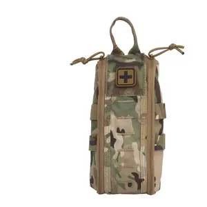 Outdoor Nylon Survival Medical Bag Tactical First Aid Medical Kit MOLLE Tactical Medical Pouch