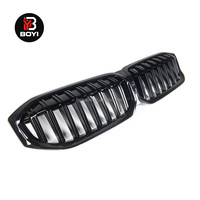 Calandre avant noire brillante G20 pour BMW Série 3 G20 G28 LCI 320i 325i 330i 2023+ – Grilles de remplacement modifiées à ligne unique