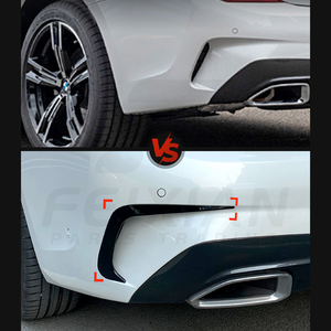Protector de Parachoques Trasero de Fibra de Carbono Adhesivo para <span class=keywords><strong>BMW</strong></span> Serie 3 G20 2019-<span class=keywords><strong>2022</strong></span> <span class=keywords><strong>318i</strong></span> 320i 330i, Adhesivo Decorativo FEIXIAN - Product Image 6