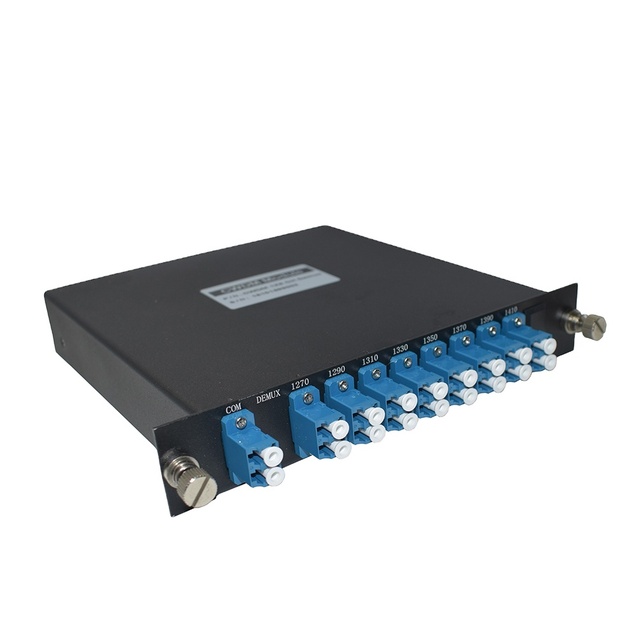 8 Channels Cwdm Mux Demux  1270nm to 1610nm 18CH Cwdm Multiplexer Dual Fiber Custom CWDM Mux