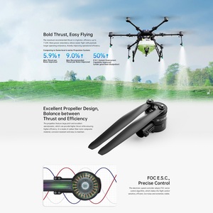 Módulo de propulsión de alto empuje E6 63V con refrigeración centrífuga, kit de motor ESC FOC para drones ArduPilot PX4 - Product Image 6