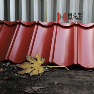 Tuiles résistantes UV de tuile de toiture en métal de style romain de haute catégorie de verrouillage UV de crête d'<span class=keywords><strong>ardoise</strong></span> pour l'appartement tous les climats - Product Image 4