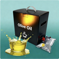 Boîte de sac de bavoir aseptique jetable personnalisé tailles 1L-3L pour distributeur de café de jus d'huile d'olive-To-Go emballage en carton plastique PE