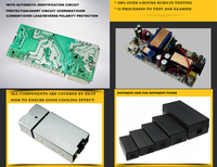 Personnalisé AC à DC double sortie led alimentation 24v led alimentation à découpage 24V led pilote alimentation