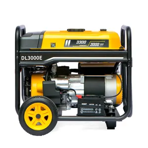 Generator bensin portabel daya 2000w, inverter fase tunggal 110v hingga 230v untuk rumah