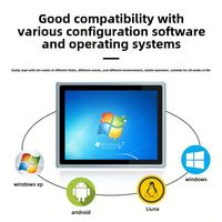 Lattepanda 3 Delta 864 Komputer Industri Tertanam All-in-One HMI PLC Windows/Linux Berukuran Saku dengan Casing Baja yang Kokoh Tersedia dalam Stok