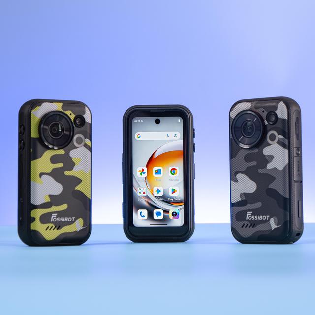 Fossibot F116Pro 5G Rugged Smartphone 12GB+256GB 33W Charging Dual SIM Android16 Mini Rugged Phone with 4k Video Action Camera