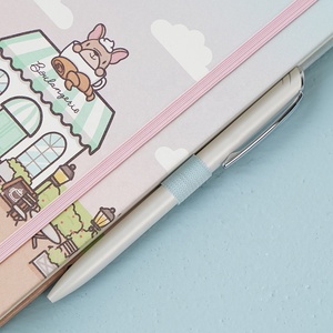 Kawaii Hardcover Tomoe River Paper Notebook <strong>Dog</strong> Pattern A5 Planner Diary Leatherette Cover <strong>Journals</strong> With Custom Logo Printing - Product Image 2