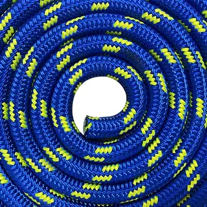 12 "Loop 25ft Boat fune 5/8" 16mm linee di attracco Marine linea di ormeggio per barche doppie linee di Dock in Nylon intrecciato