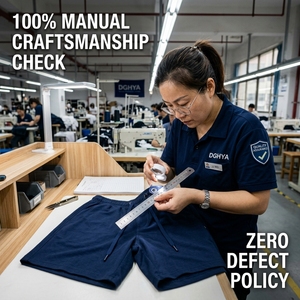 Custom Logo 300GSM Organic Cotton <strong>Shorts</strong> <strong>Slim</strong> <strong>Fit</strong> 5 Inch Inseam <strong>UK</strong> Streetwear Wholesale OEM Small MOQ 50pcs Fast Delivery Eco - Product Image 5