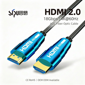 <span class=keywords><strong>Cable</strong></span> de <span class=keywords><strong>Fibra</strong></span> Óptica Activo SIPU 2026 AOC HDTV 2.1 8k 4k 10M 20M 30M 50M para PS5, <span class=keywords><strong>TV</strong></span>, Proyector, <span class=keywords><strong>Cable</strong></span> de Red OEM - Product Image 2
