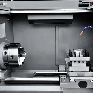 Máquina de torneado de Metal CNC de alta calidad, máquina de torno de velocidad A tornos - Product Image 4