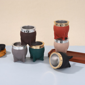 Vaso <span class=keywords><strong>de</strong></span> acero inoxidable aislado al vacío <span class=keywords><strong>de</strong></span> doble pared <span class=keywords><strong>de</strong></span> 180ml para café, Yerba <span class=keywords><strong>Mate</strong></span> Argentina o cerveza con pajita Bombilla - Product Image 5