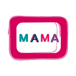 2025 New Transparent PVC <b>Large</b> Capacity <b>Cosmetic</b> <b>Bag</b> Zipper Closure Eco-Friendly Letter Pattern Holiday Gift Travel Storage <b>Bag</b> - Product Image 5
